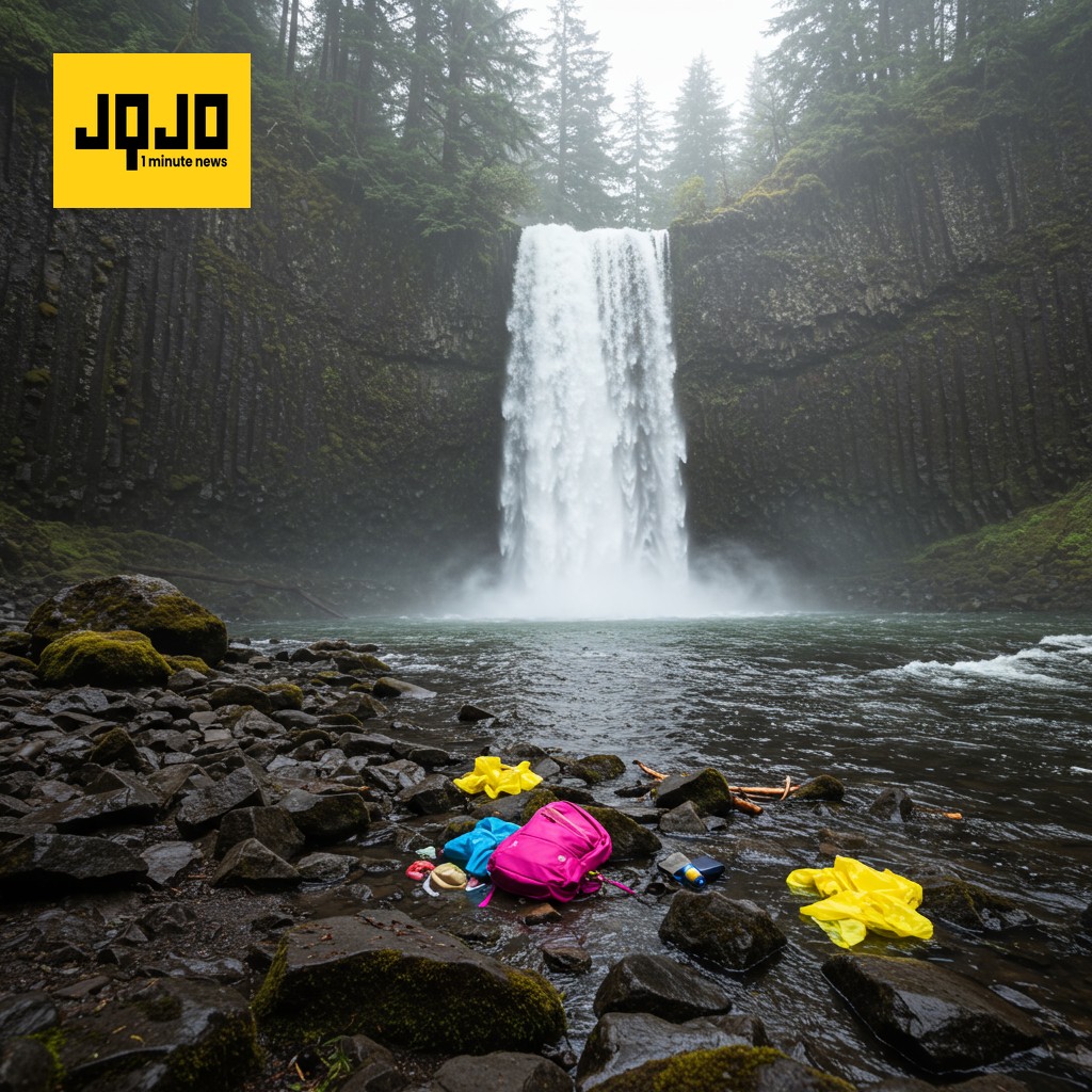 Oregon Waterfall Accident Claims Two Lives