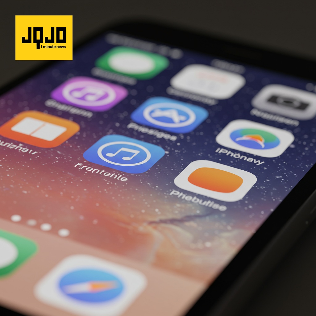 iOS 26 : Icônes transparentes grâce au design "Verre Liquide"