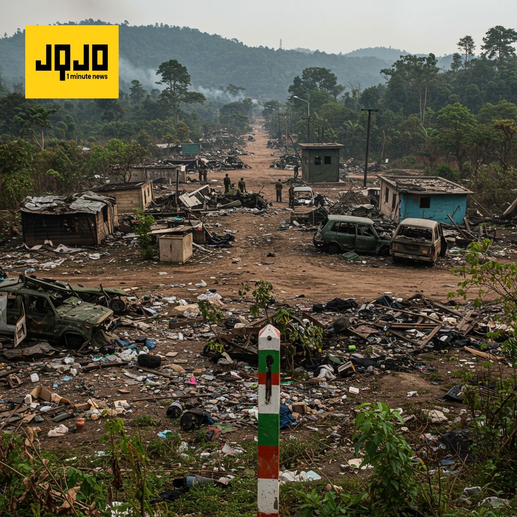 Choques fronterizos mortales entre Tailandia y Camboya dejan decenas de muertos y miles de desplazados