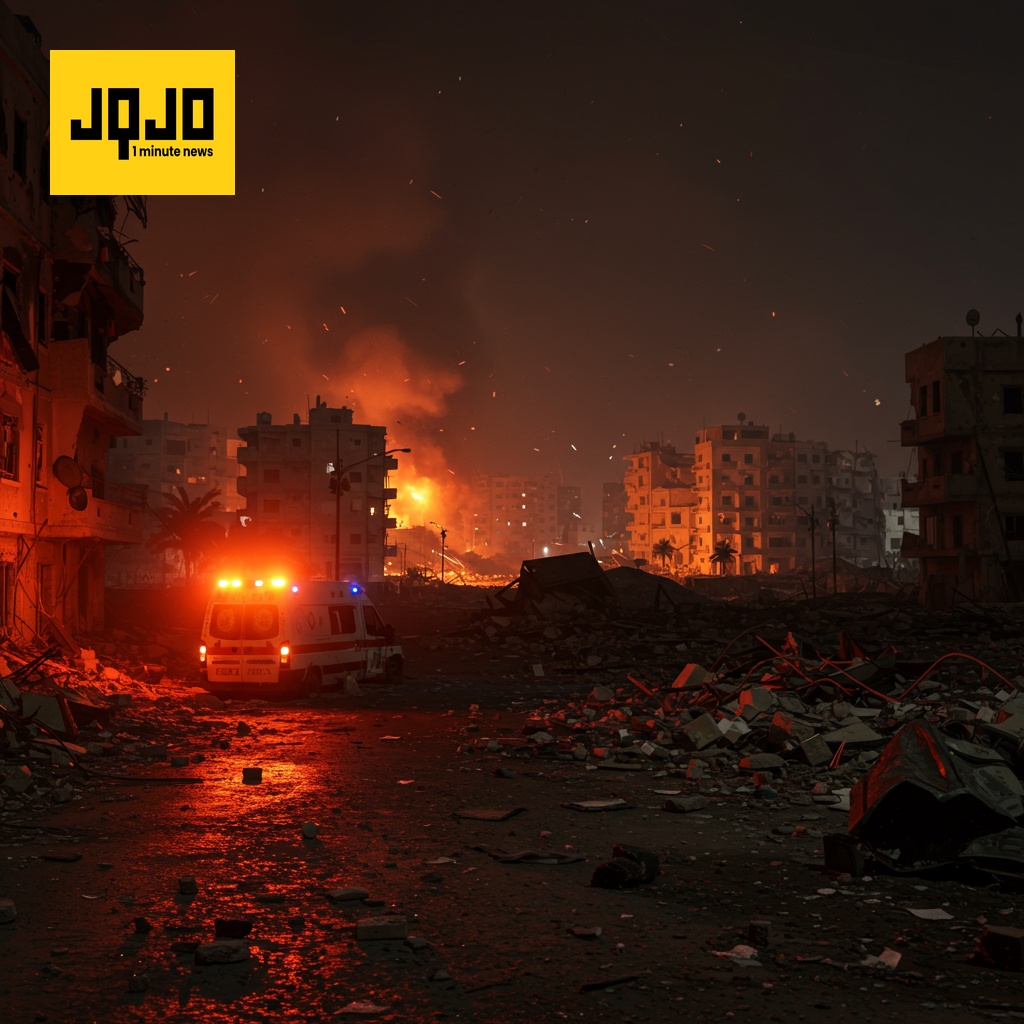 Ataques israelíes dejan al menos 25 palestinos muertos en Gaza