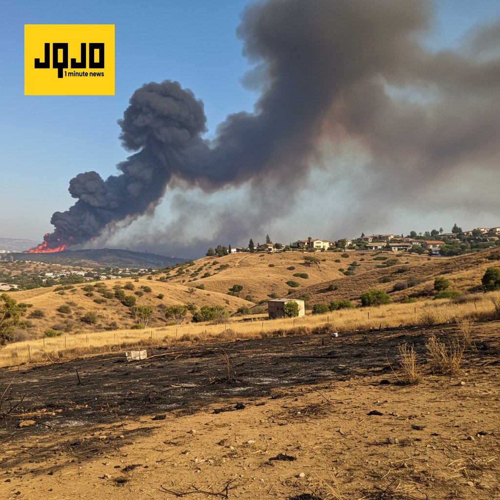 Greece Battles Multiple Wildfires Amidst Extreme Heat