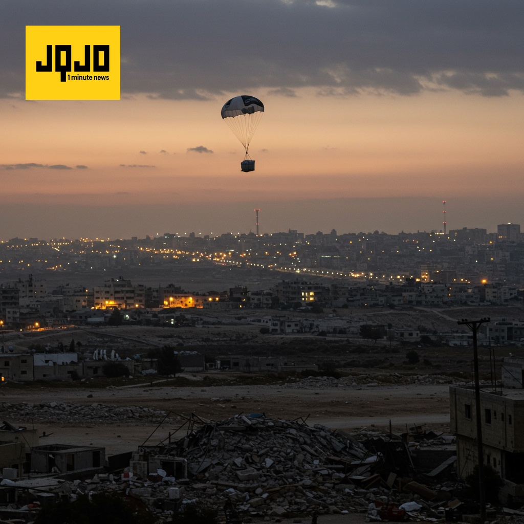 Israel lanzará ayuda aérea a Gaza en medio de la hambruna
