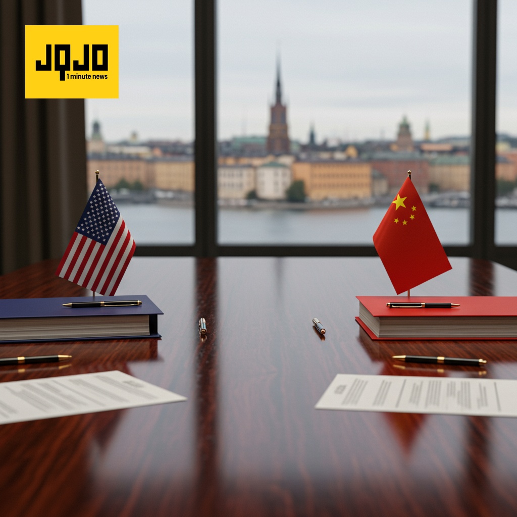 US, China Extend Tariff Truce Talks in Stockholm