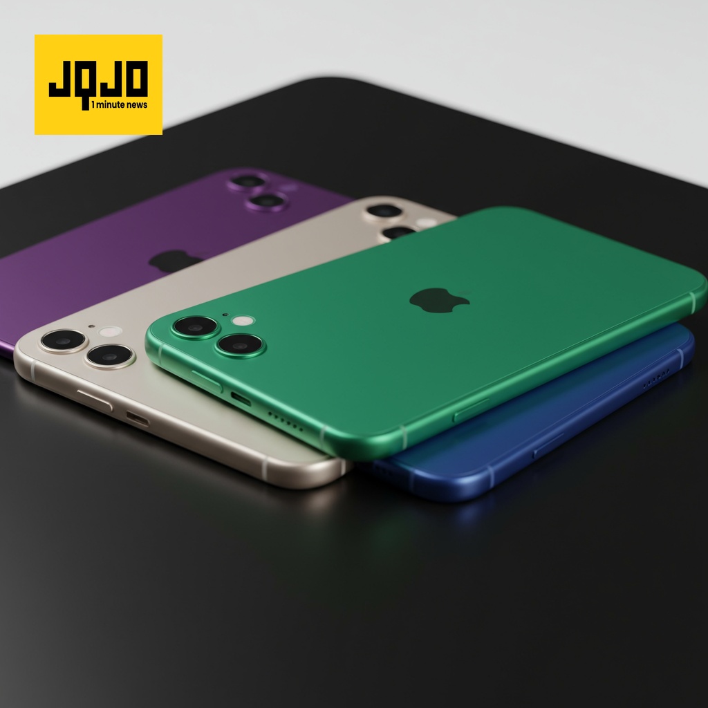 Couleurs de l'iPhone 17 Pro divulguées : blanc, gris, noir, bleu foncé et orange