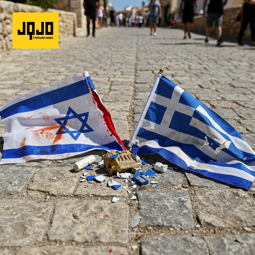 Grecia endurecerá su postura contra protestas antiisraelíes