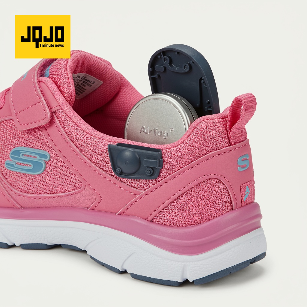 Skechers lance des baskets pour enfants avec suivi intégré par AirTag