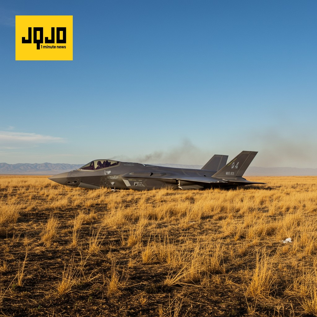 F-35 Fighter Jet Crashes in California; Pilot Ejects Safely