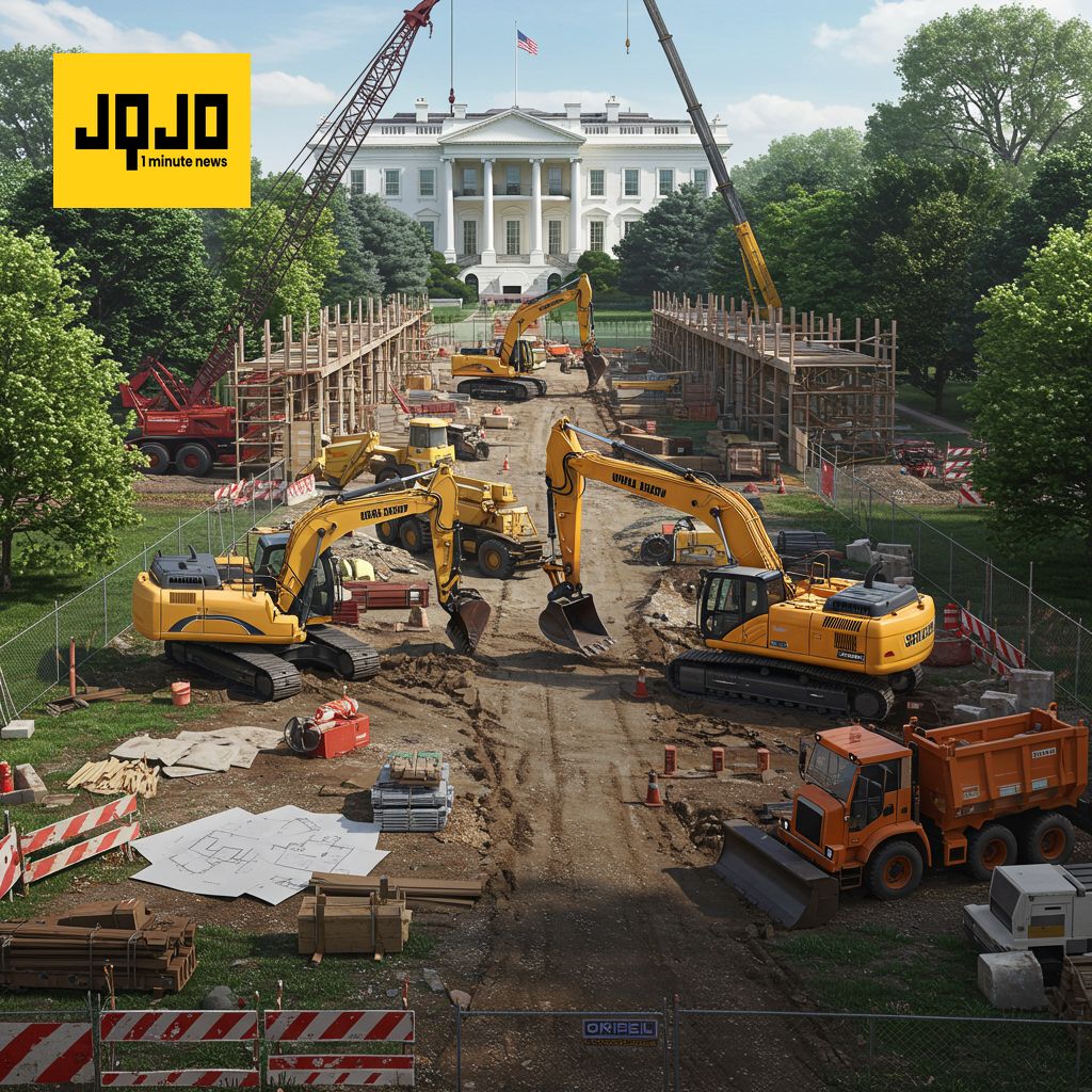 Trump's White House Ballroom: Construction Begins
