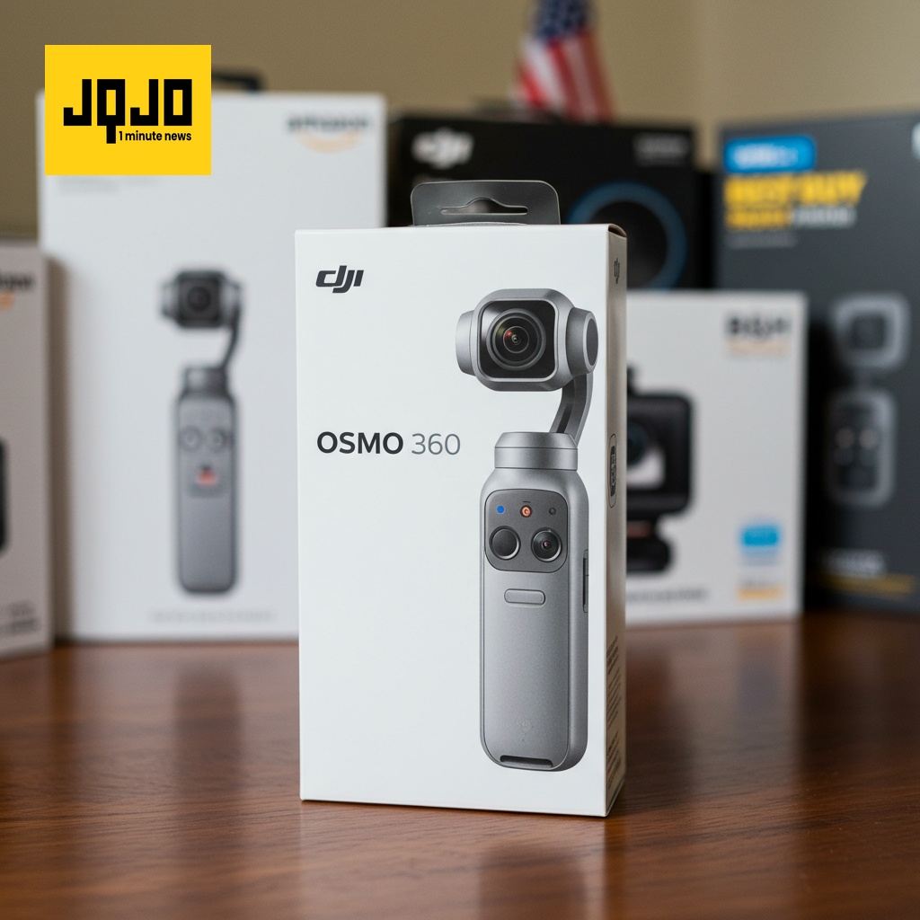 La caméra Osmo 360 8K de DJI ne sortira pas aux États-Unis