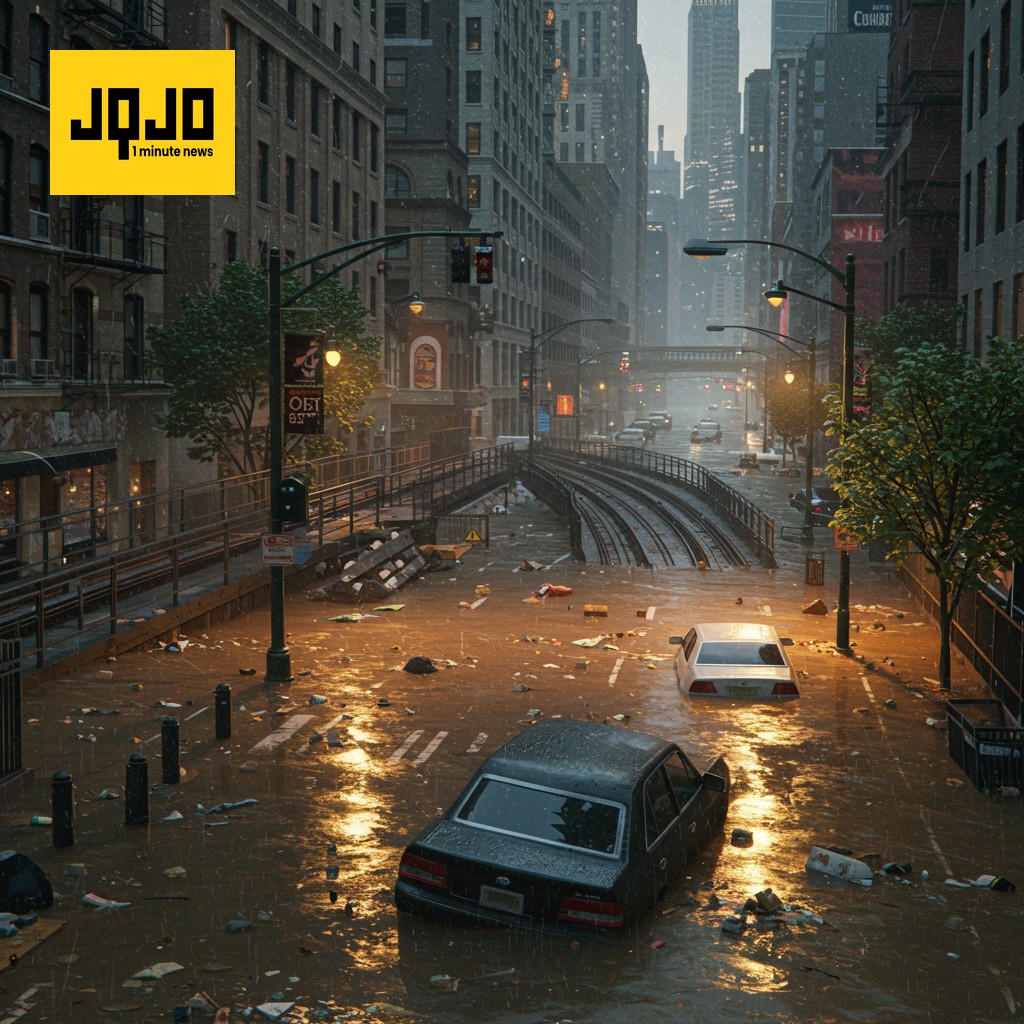 NYC Transit Chaos: Thunderstorms Cause Widespread Delays