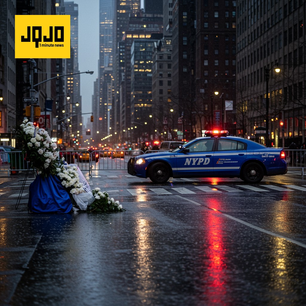 Slain NYPD Officer Laid to Rest Amidst Outpouring of Grief