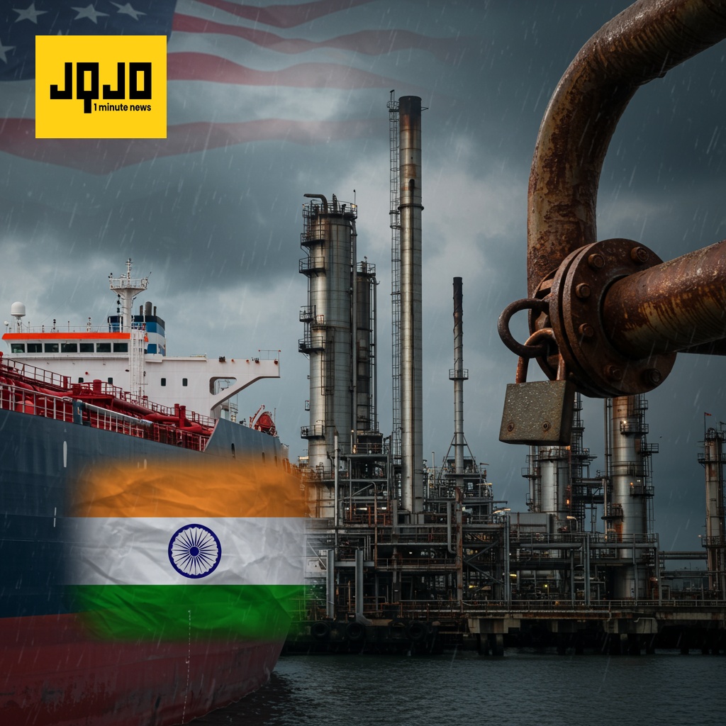 India Halts Russian Oil Imports Amid US Tariff Threats