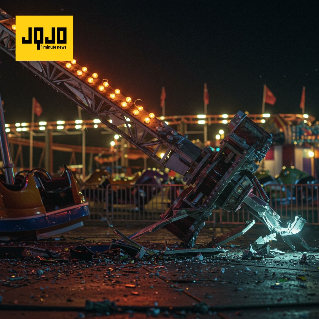 Saudi Amusement Park Ride Collapse Injures Dozens
