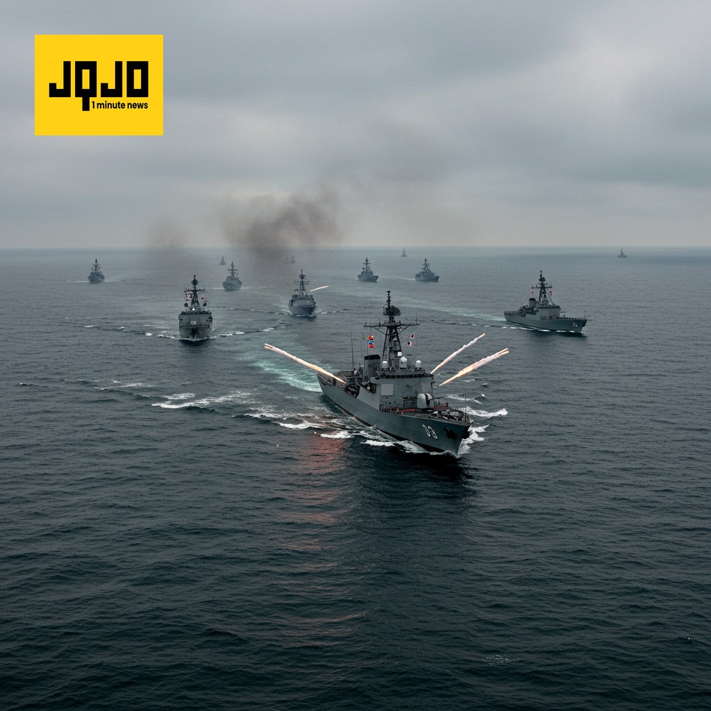 China y Rusia inician maniobras navales conjuntas en el mar de Japón