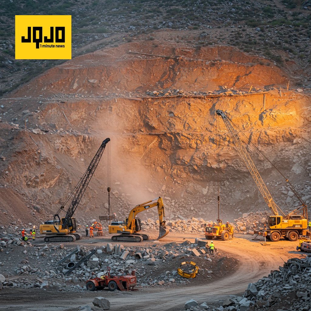 Chile Mine Collapse: One Miner Dead, Four Missing