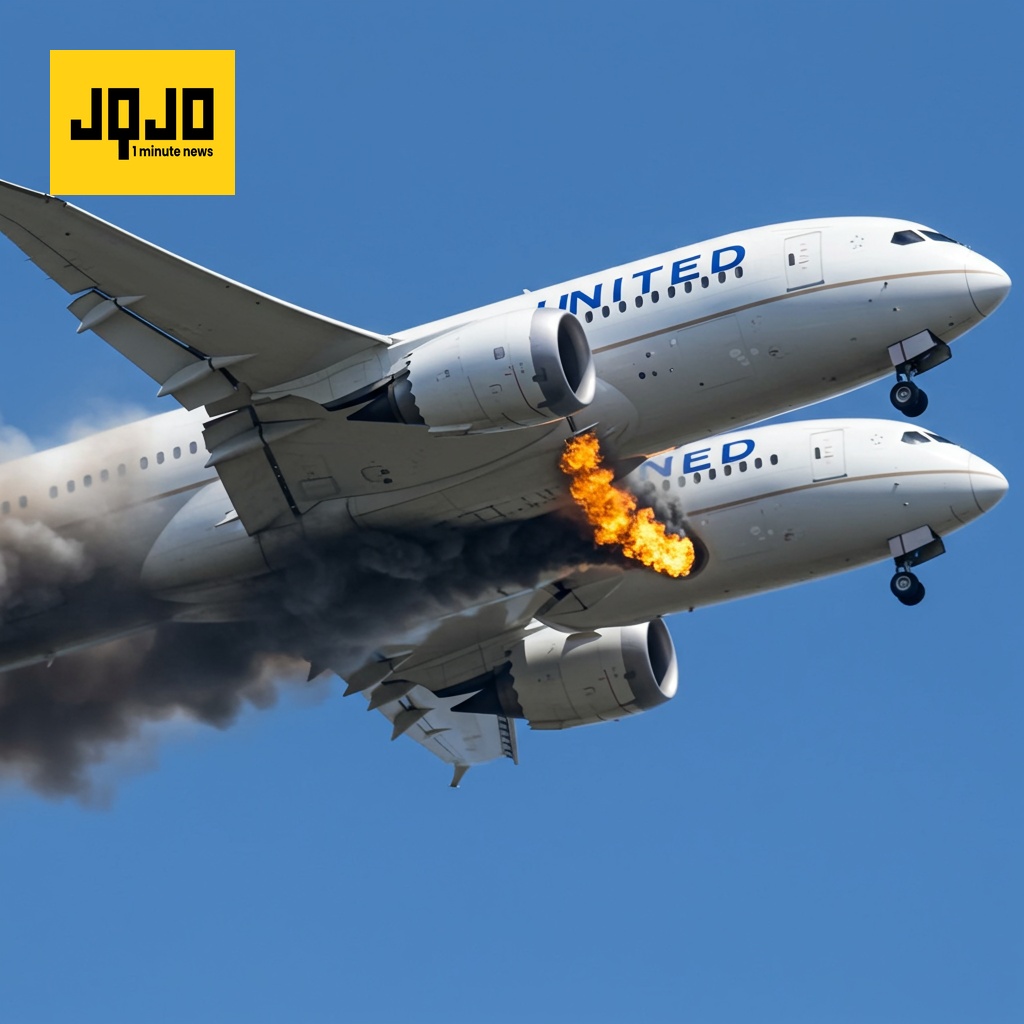 Falla mecánica en vuelo de United Airlines fuerza aterrizaje de emergencia