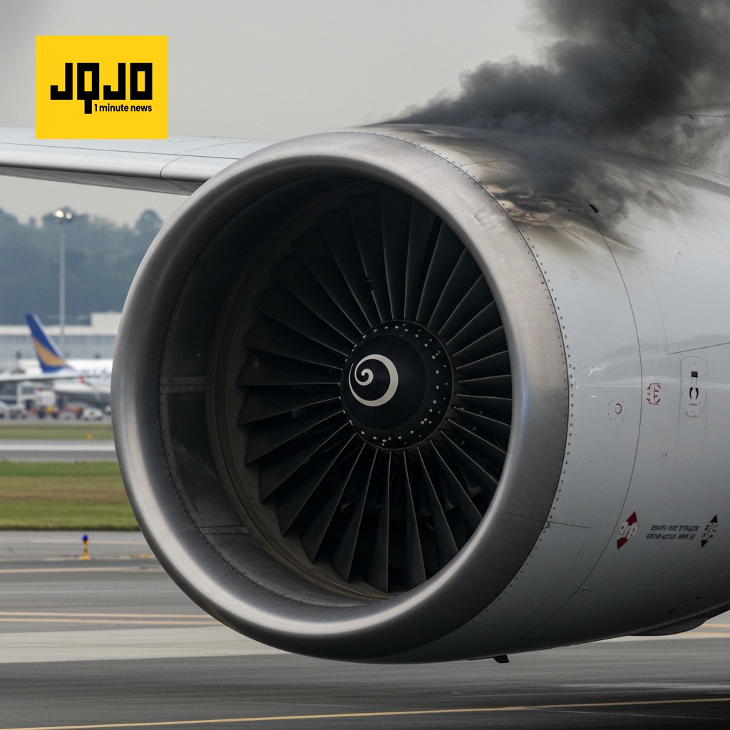 Falla de motor en vuelo de United Airlines provoca regreso de emergencia