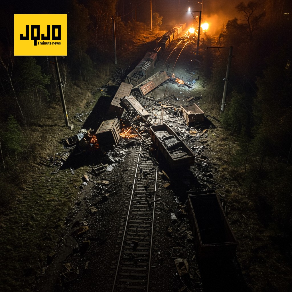 Ataques con drones ucranianos causan estragos en la red ferroviaria rusa