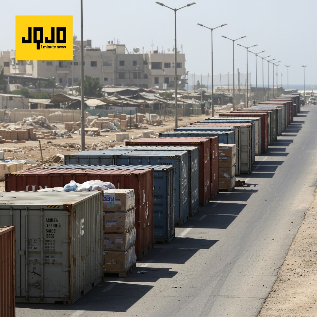 Israel permitirá gradualmente bienes privados a Gaza tras un año, en medio de la crisis