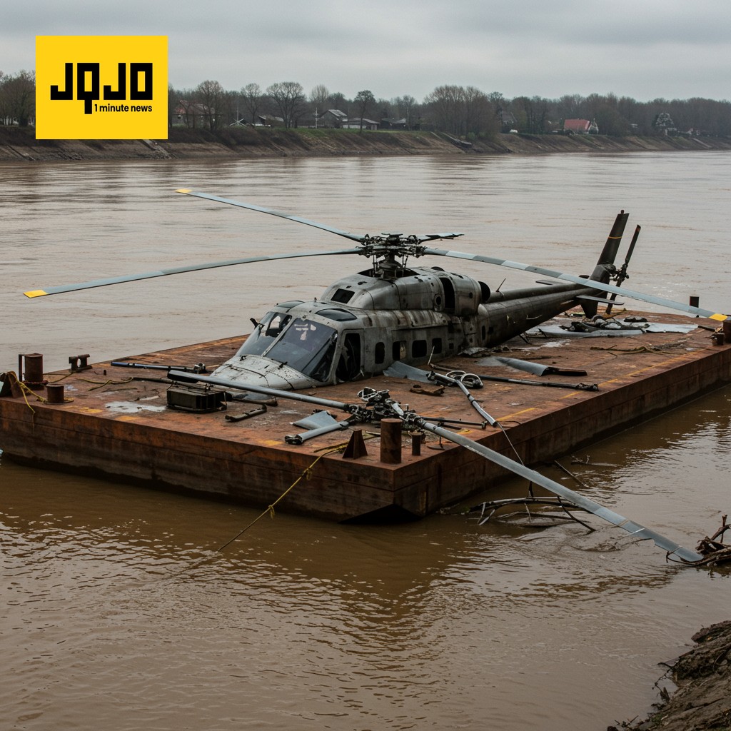 Fatal Helicopter Crash Closes River, Bridge