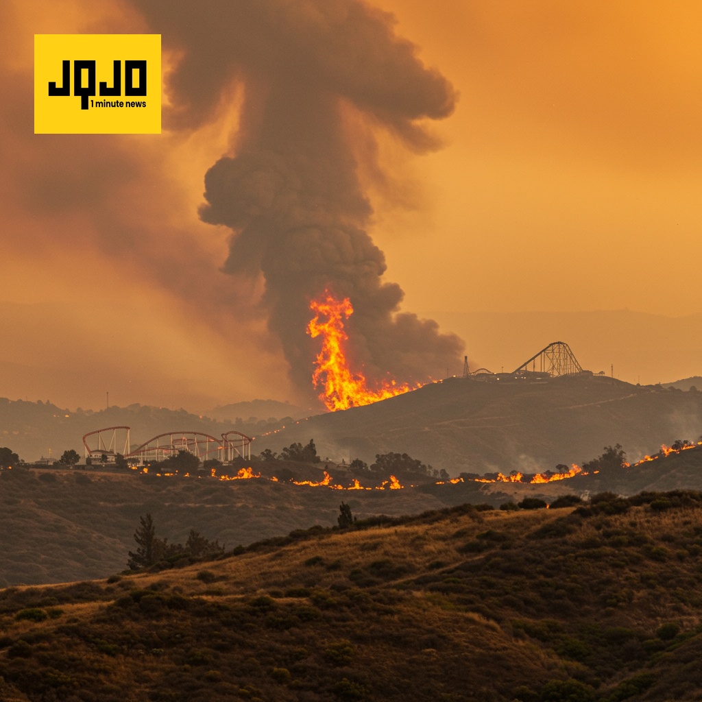 California Canyon Fire Prompts Evacuations, Emergency Declaration