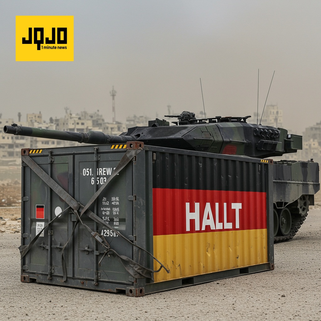 Alemania detiene exportaciones militares a Israel por la planificada ocupación de Gaza