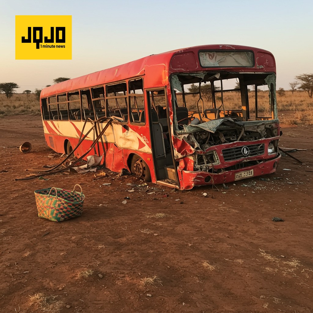 Accidente de autobús en Kenia deja 25 muertos