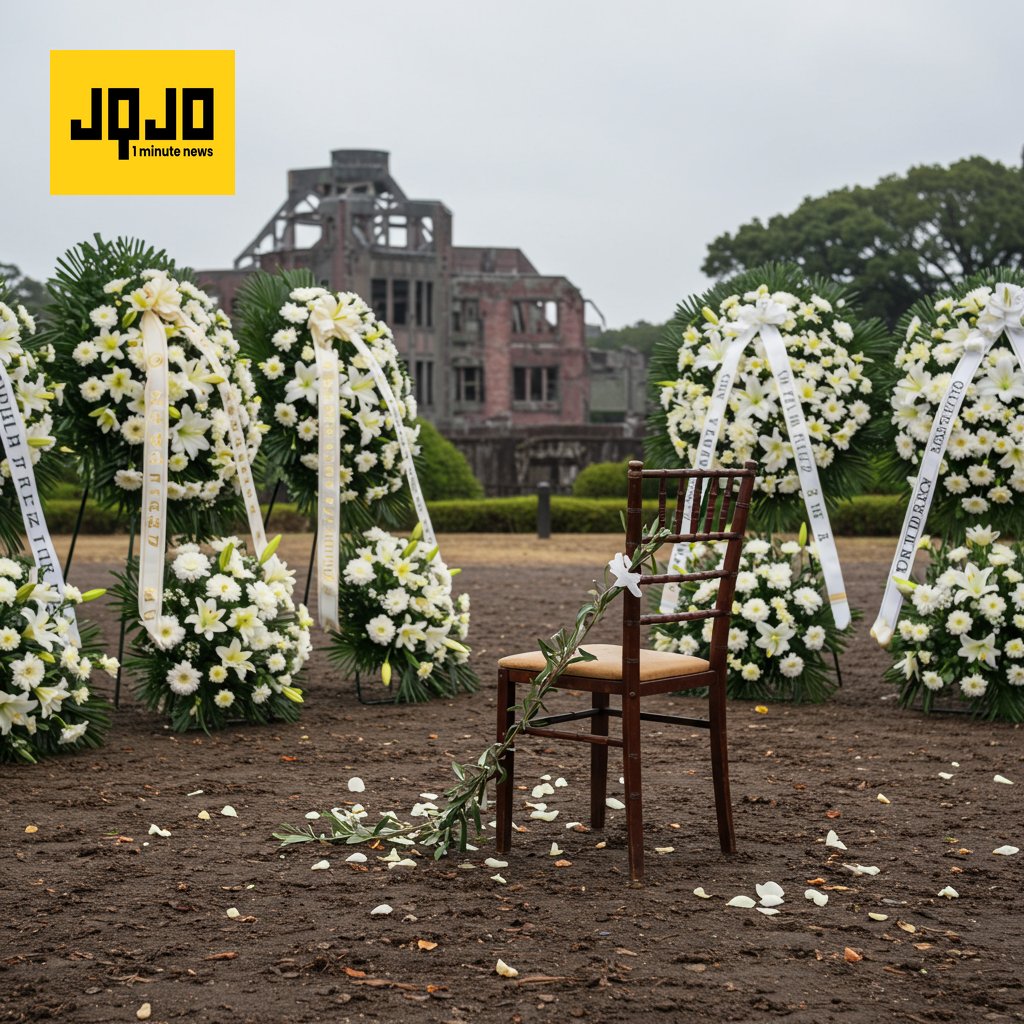 Nagasaki conmemora el 80º aniversario del bombardeo atómico