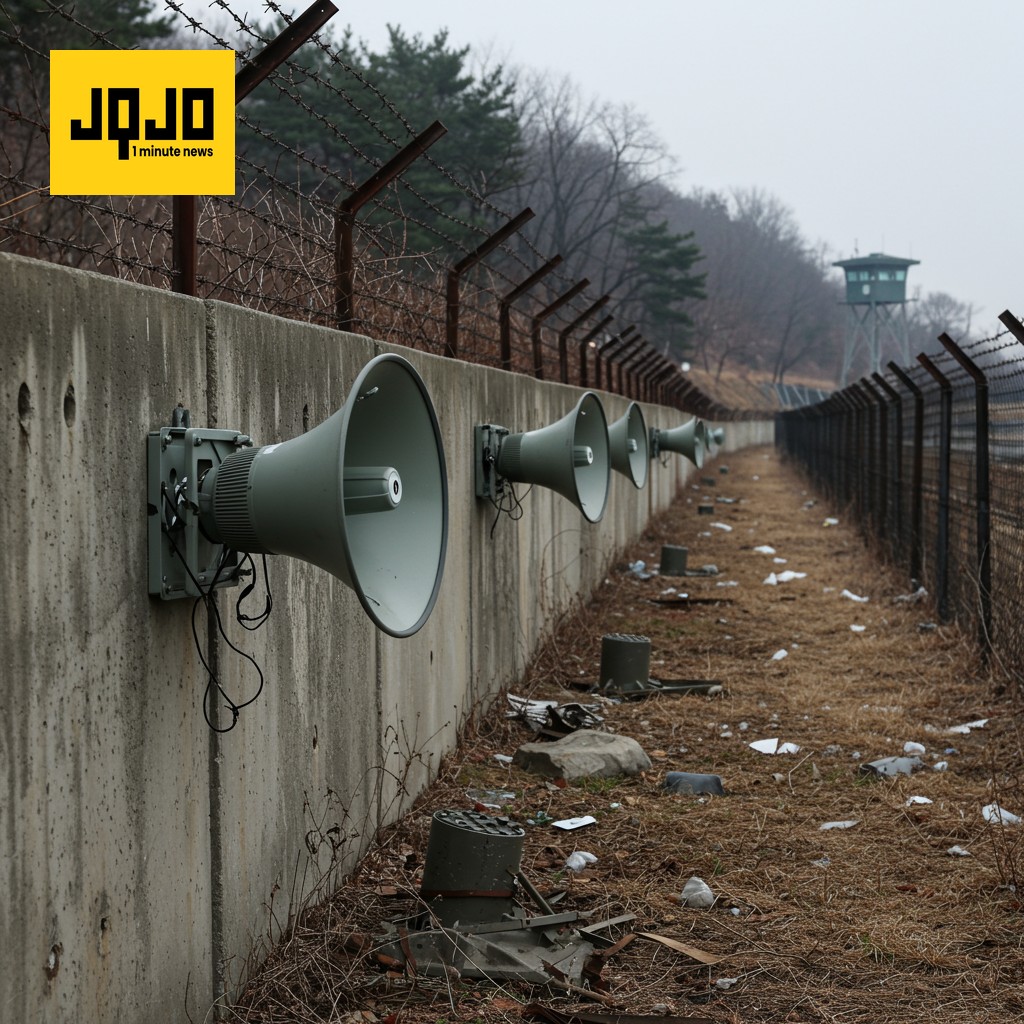 Corea del Norte retira altavoces tras la acción de Corea del Sur