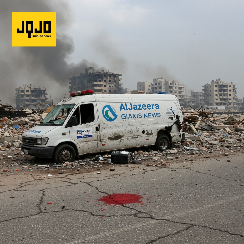 Israel afirma haber asesinado a un periodista de Al Jazeera, mientras que Al Jazeera denuncia un asesinato