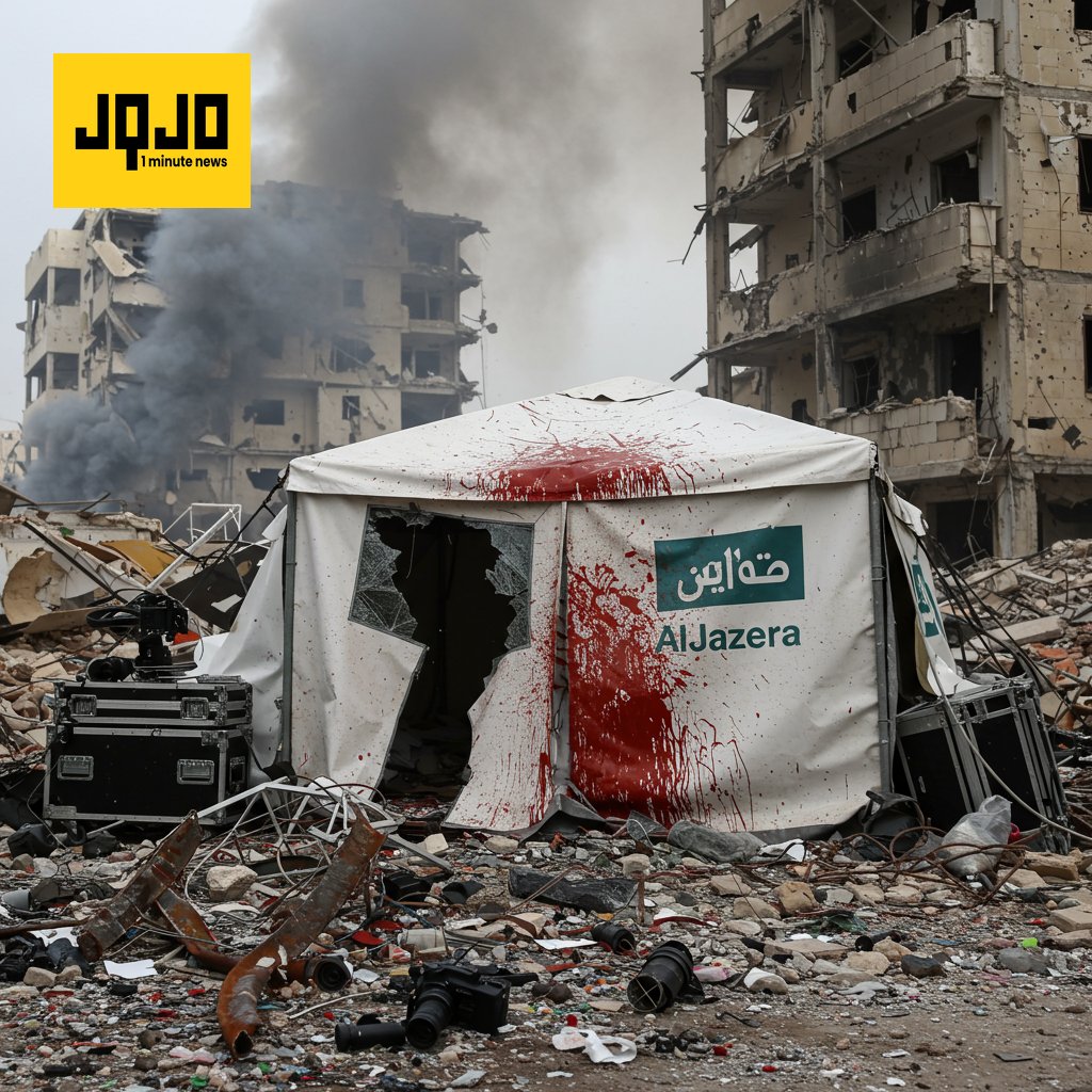 Ataque israelí mata a periodista de Al Jazeera y a cuatro colegas en Gaza