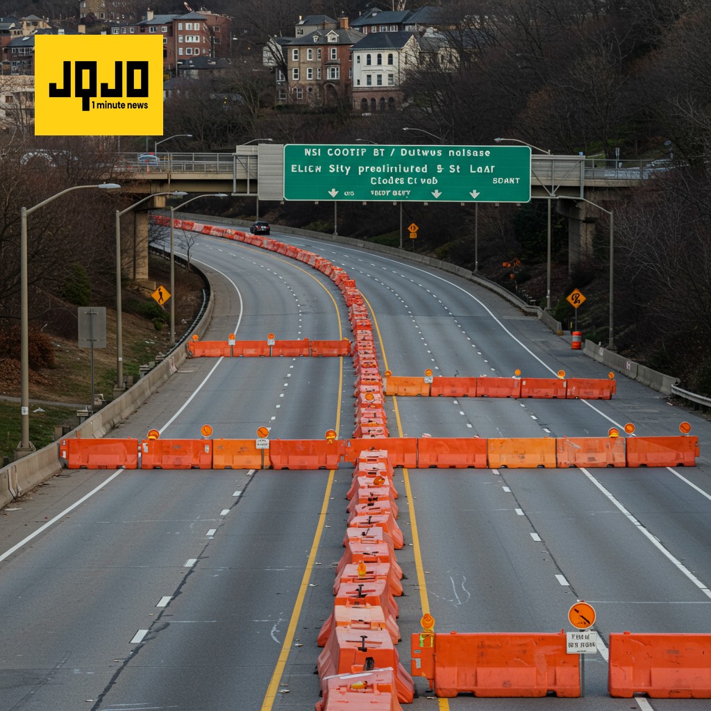 Parkway East Closure Test Run Reveals Traffic Issues