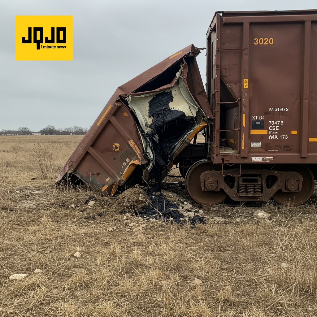 Texas Train Derailment: Hazmat Concerns