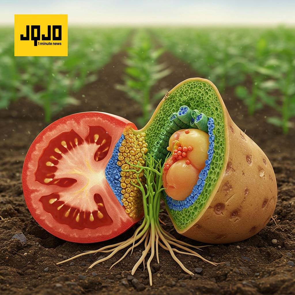 آلو کی جینیاتی اصل کا راز حل