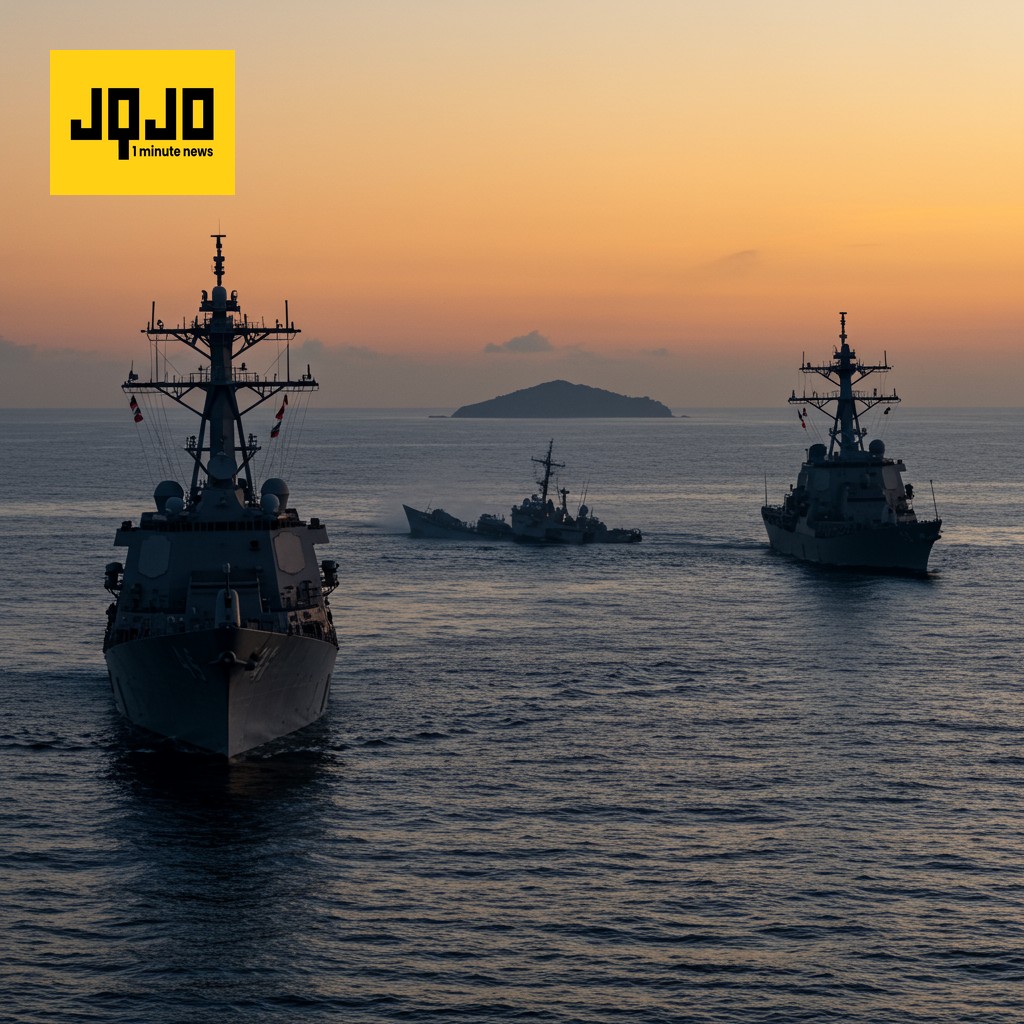 Buques de guerra estadounidenses responden a incidente peligroso en el Mar del Sur de China