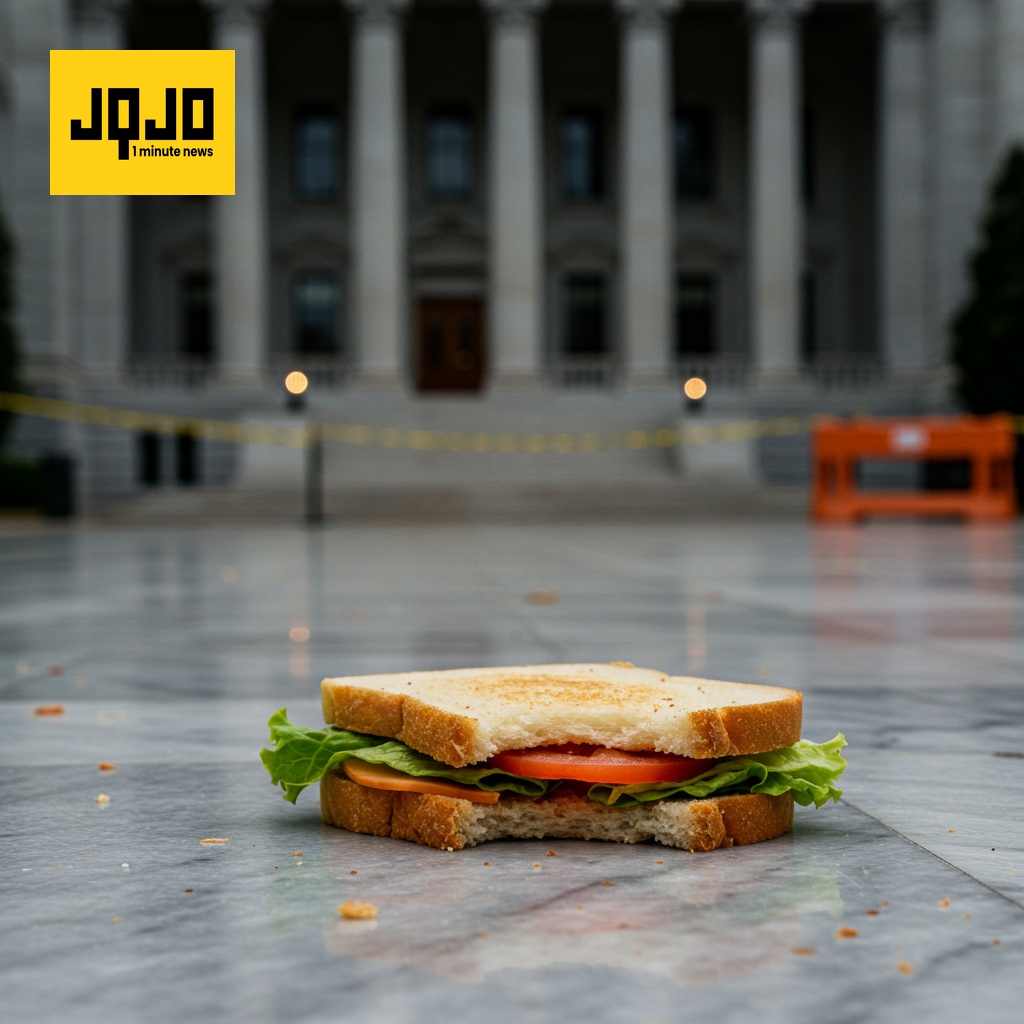Man Arrested for Assaulting Officer with Sandwich