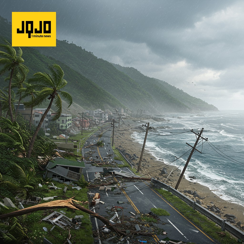Typhoon Podul: Taiwan Hit, Flights Cancelled