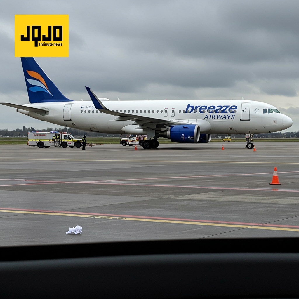 Aggressive Passenger Diverts Breeze Airways Flight