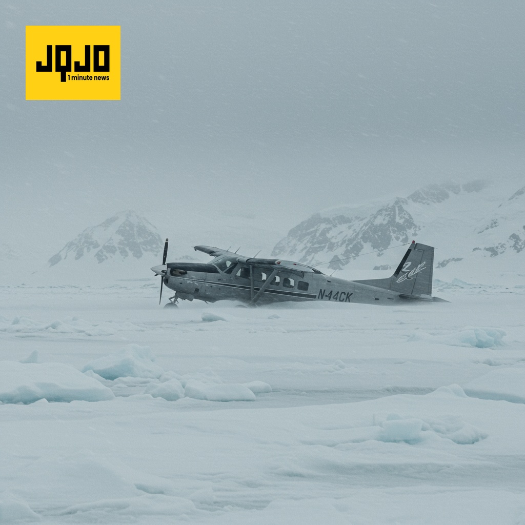 Pilot Remains Stranded After Antarctic Arrest