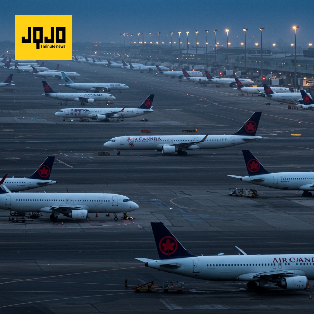 Air Canada Strike Grounds Flights, Stranding Thousands
