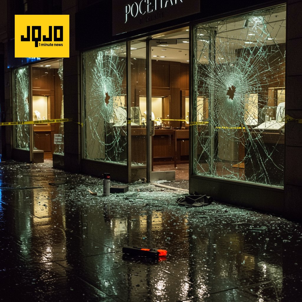 Seattle Jewelry Store Hit in 90-Second Robbery