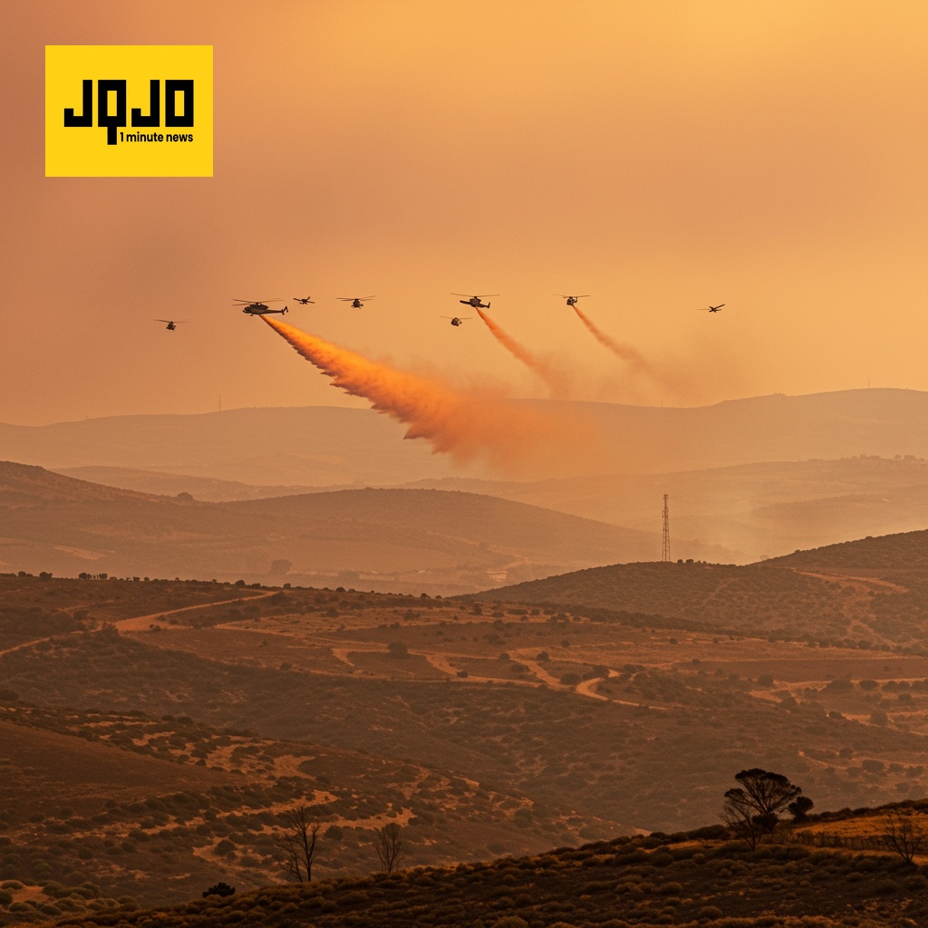 Iberian Peninsula Wildfires Force Mass Evacuations