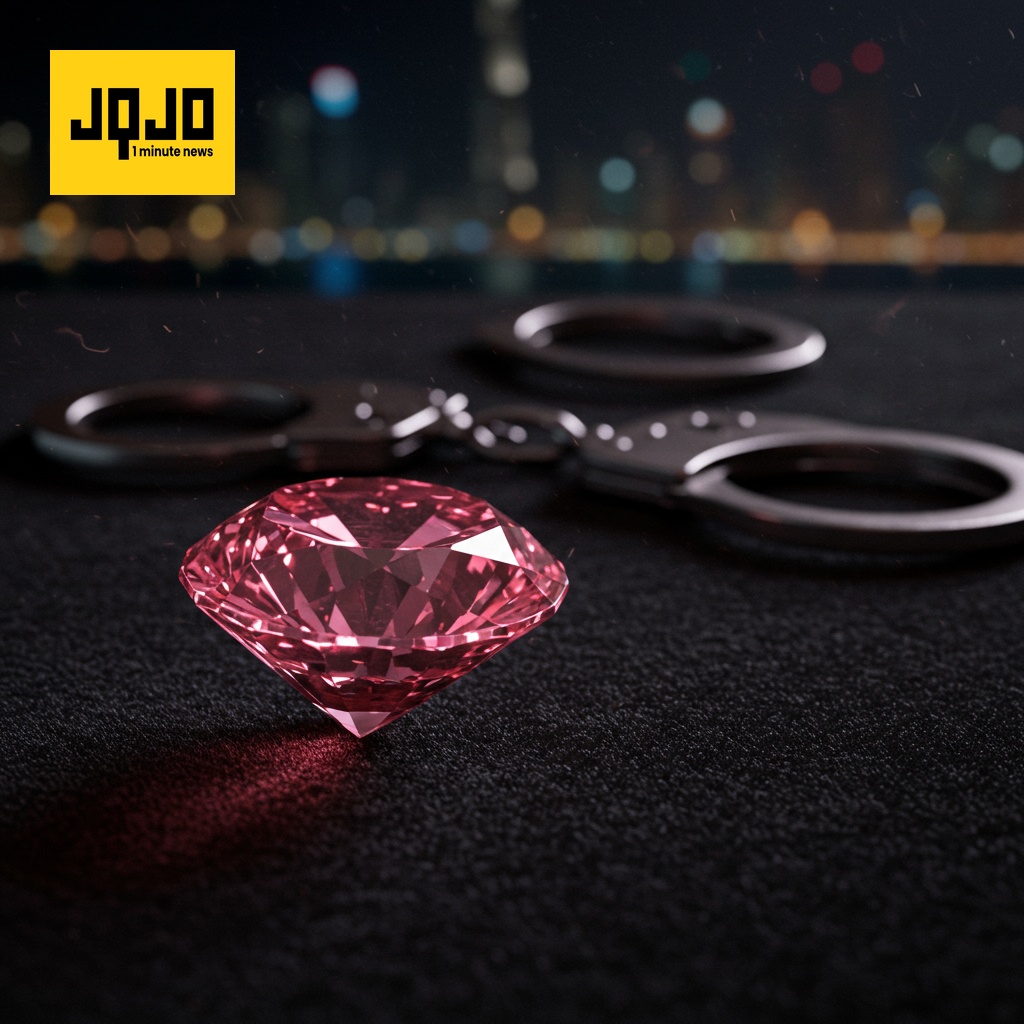 Dubai Police Recover $25 Million Pink Diamond