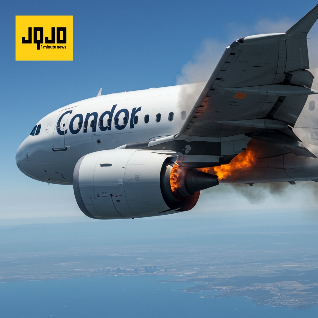Aterrizaje de emergencia de Condor Airlines en Brindisi
