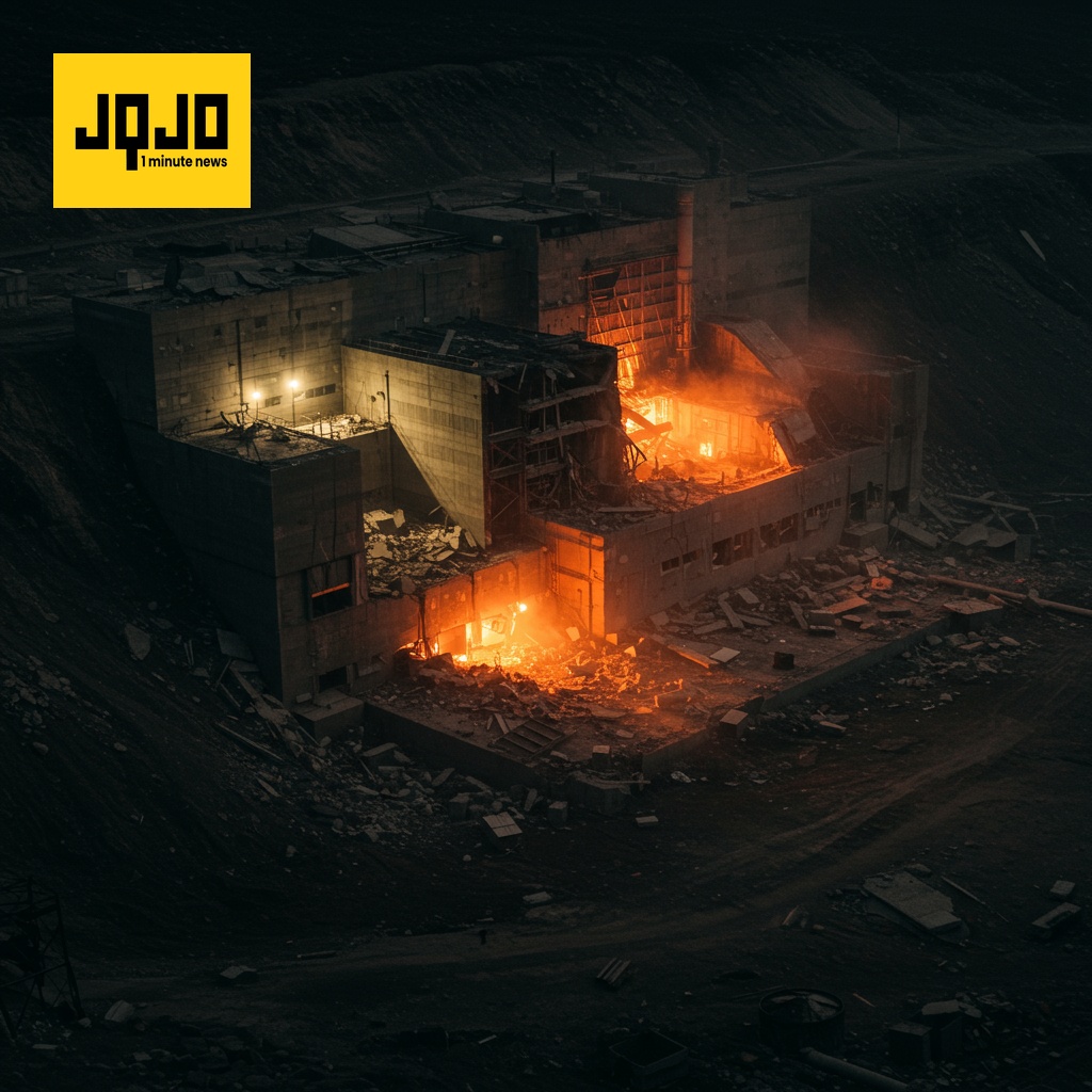 Ataque estadounidense a instalación nuclear iraní