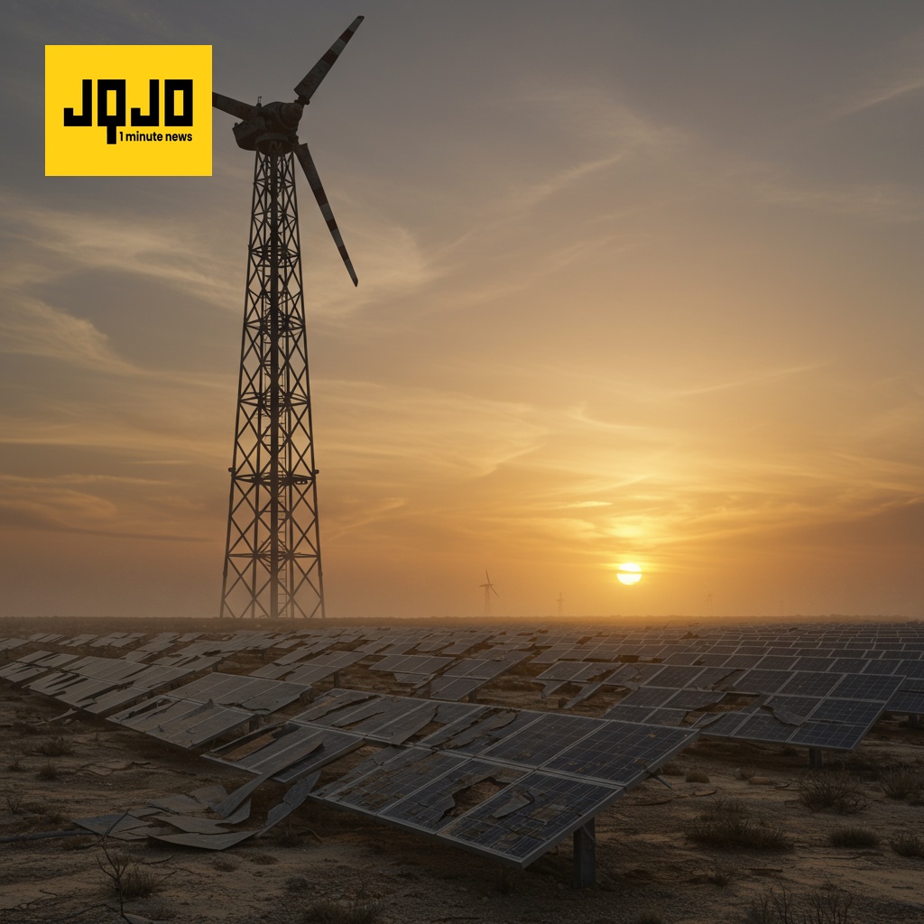 Trump Rejects Solar, Wind Power Projects Amid Energy Crisis