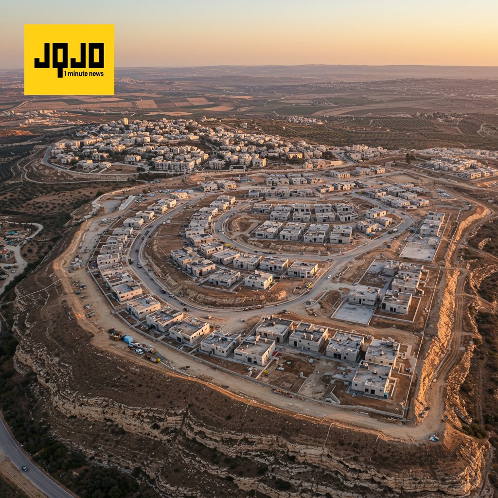 ???? SHOCK! 3,500 Apartments Approved: Will This KILL the Two-State Solution?