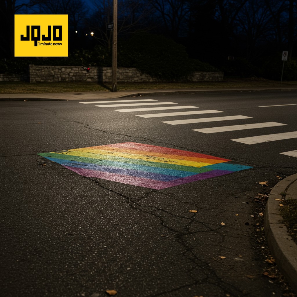 OMG! Rainbow Crosswalk ERASED? Florida's Cruel Act Angers Victims!