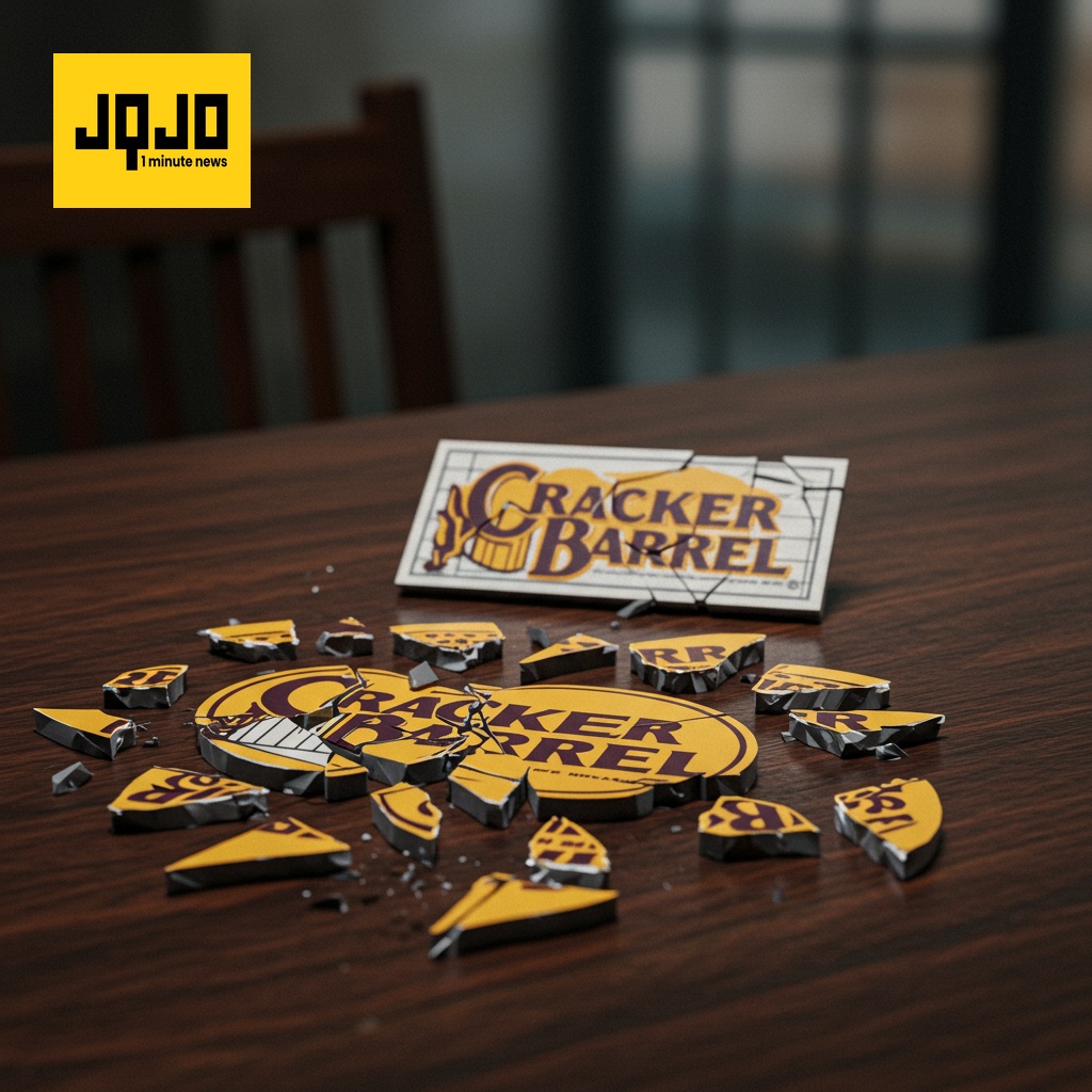 ???? Cracker Barrel's NEW Logo? 10% Stock Crash! Is This Woke Madness?