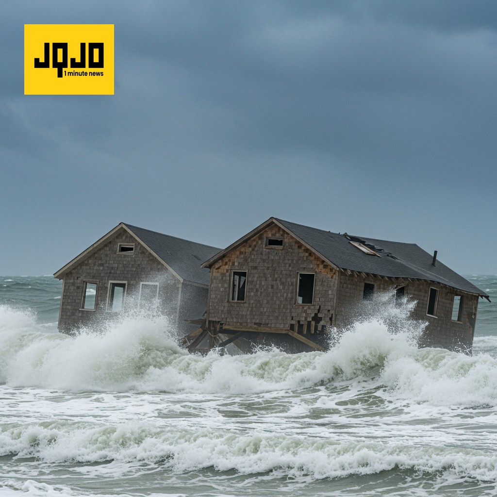 ???? Houses Crumbling! Will YOUR Beach Home Survive Hurricane Erin?